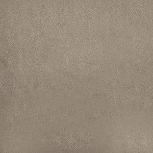 3-Sitzer Sofa mit Hocker Taupe