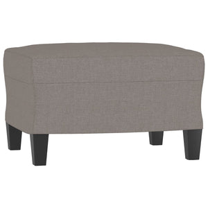 3-teilige Sofagarnitur Taupe Stoff