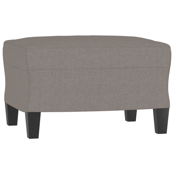 3-teilige Sofagarnitur Taupe Stoff