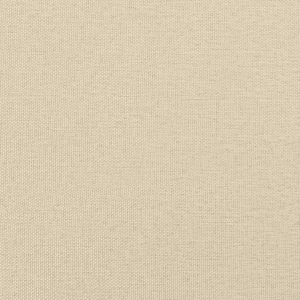 2-teilige Sofagarnitur Creme Stoff