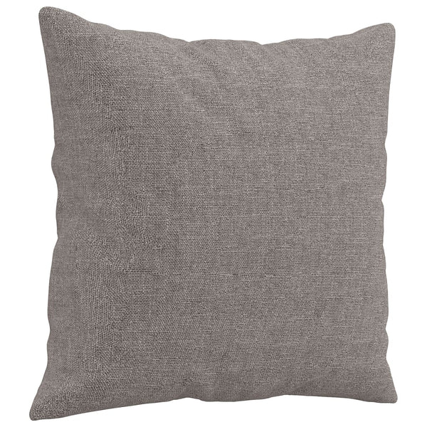 2-teilige Sofagarnitur Taupe Stoff