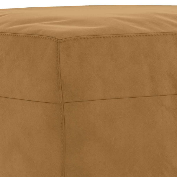 vidaXL 4-piece Sofa Set with Cushions Brown Velvet