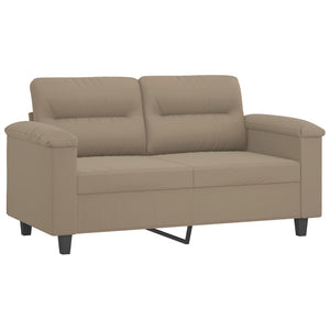 4-teilige Sofagarnitur Taupe Mikrofaser