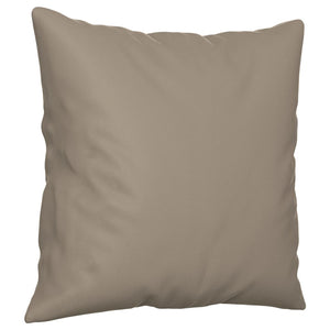 4-teilige Sofagarnitur Taupe Mikrofaser
