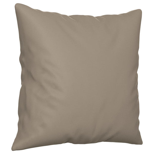 4-teilige Sofagarnitur Taupe Mikrofaser