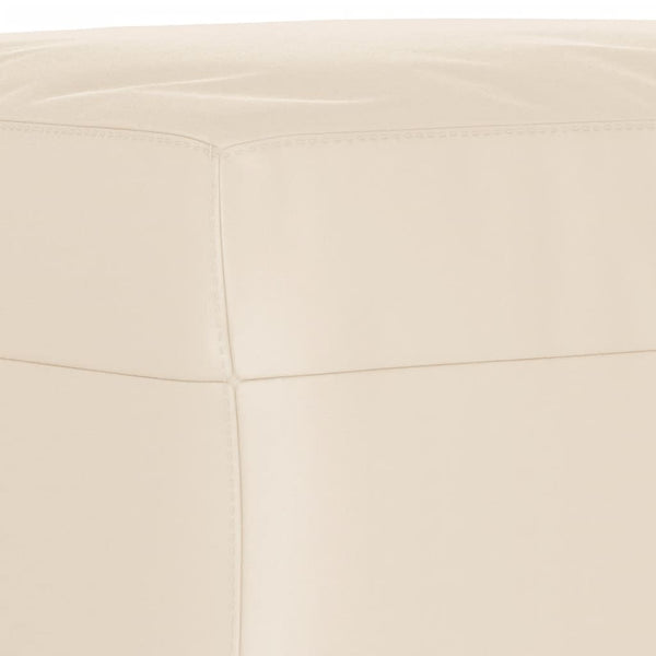 4-tlg. Beige Sofagarnitur mit Mikrofaser