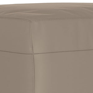 3-teilige Sofagarnitur Taupe Mikrofaser