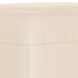 3-tlg. Beige Sofagarnitur mit Mikrofaser