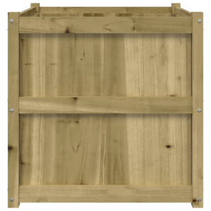 Pflanzkübel 70x70x70 cm, Kiefernholz Imprägniert