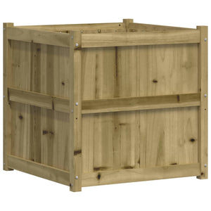 Pflanzkübel 70x70x70 cm, Kiefernholz Imprägniert
