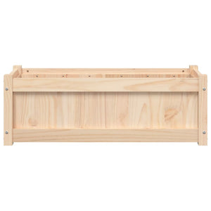 Pflanzkübel Kiefer Massivholz 90x31x31 cm