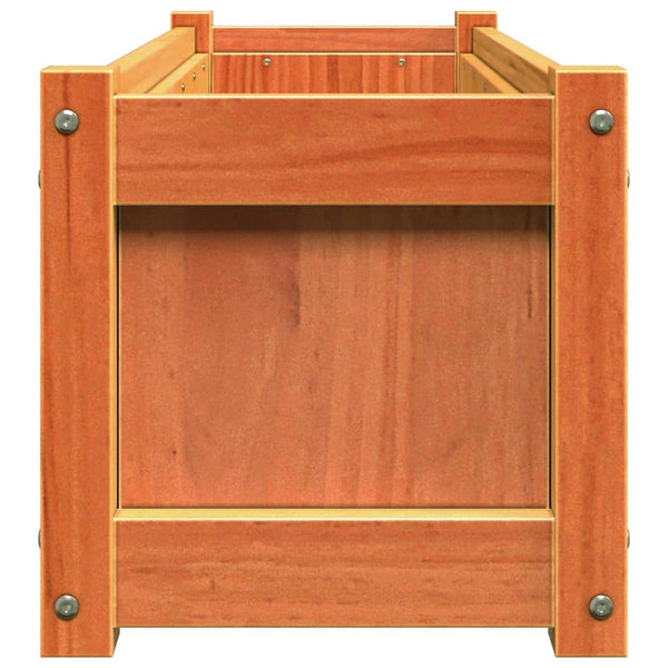 Pflanzkübel Wachsbraun Kiefer 90x31x31cm