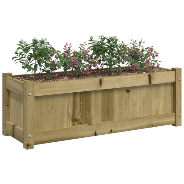 Pflanzkübel Kiefer 90x31x31cm Imprägniert