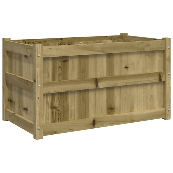 Pflanzkübel 90x50x50 cm, Kiefernholz, Imprägniert