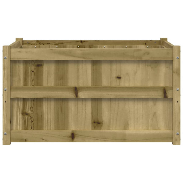 Pflanzkübel 90x50x50 cm, Kiefernholz, Imprägniert