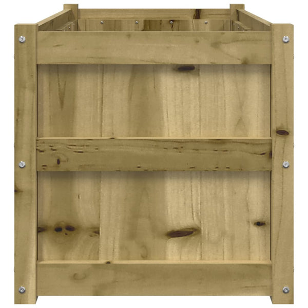 Pflanzkübel 90x50x50 cm, Kiefernholz, Imprägniert