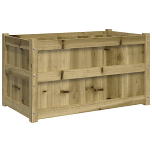 Pflanzkübel 90x50x50 cm, Kiefernholz, Imprägniert