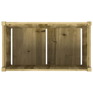 Pflanzkübel 90x50x50 cm, Kiefernholz, Imprägniert
