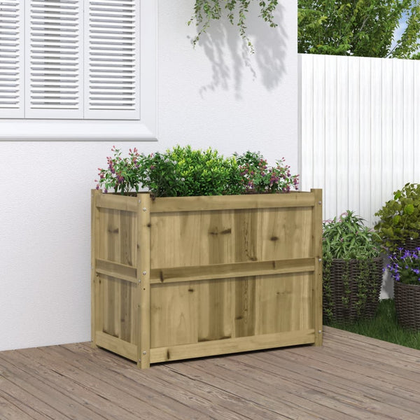 Pflanzkübel Kiefer 90x50x70cm Imprägniert