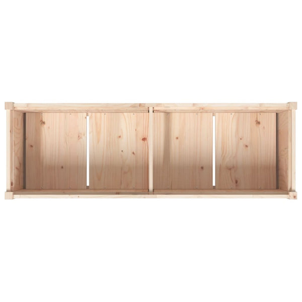 Pflanzkübel 150x50x70 cm aus Kiefernholz
