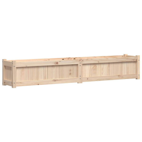 Holz Pflanzkübel 180cm Kiefer Massivholz