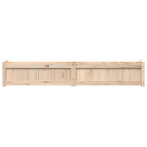 Holz Pflanzkübel 180cm Kiefer Massivholz
