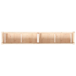 Holz Pflanzkübel 180cm Kiefer Massivholz
