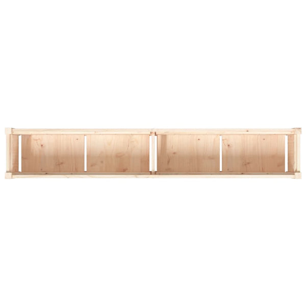 Holz Pflanzkübel 180cm Kiefer Massivholz