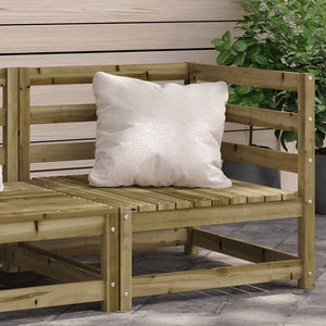 Garten Ecksofa Kiefer 70x70 Imprägniert