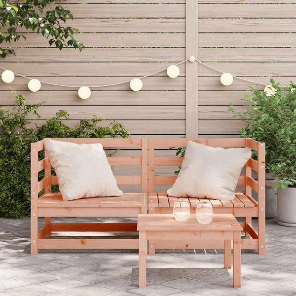 Garten Ecksofas 2er Set Douglasie