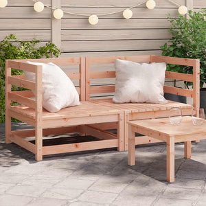 Garten Ecksofas 2er Set Douglasie