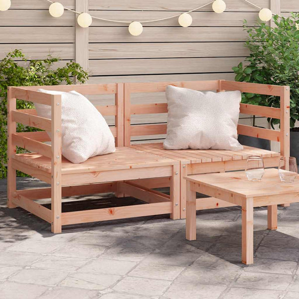 Garten Ecksofas 2er Set Douglasie