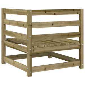 Garten Ecksofas 2er Set Kiefer Imprägniert