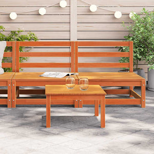 Gartensofas ohne Armlehne, 2er Set, Kiefer