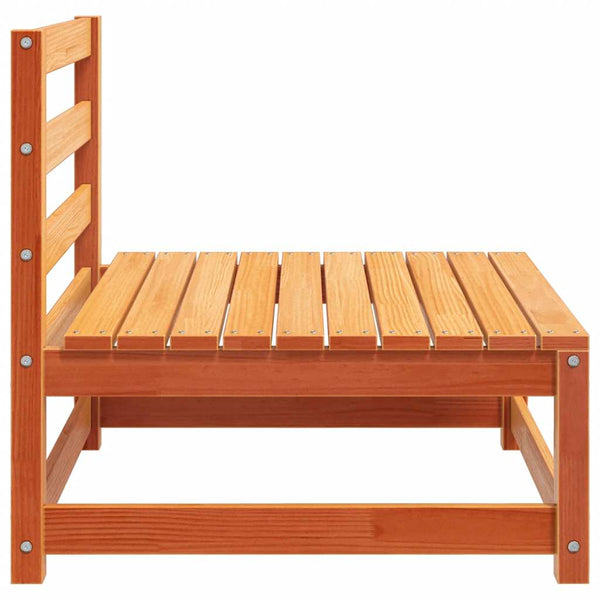Gartensofas ohne Armlehne, 2er Set, Kiefer