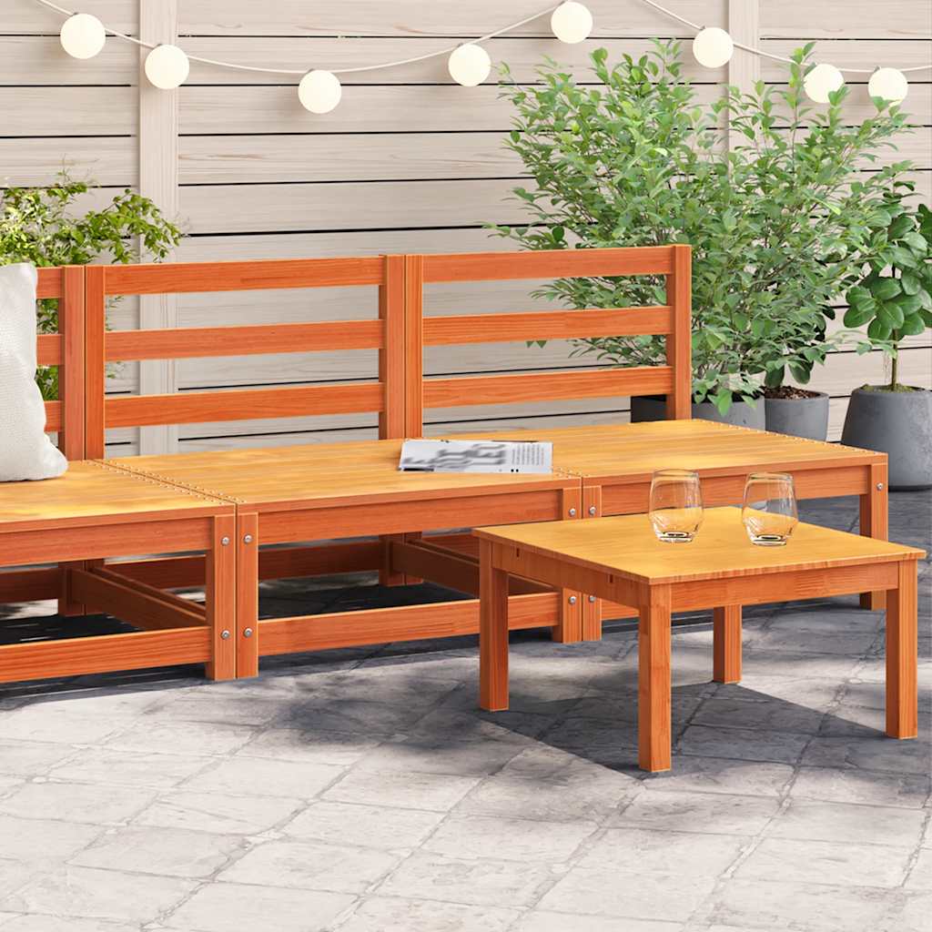 Gartensofas ohne Armlehne, 2er Set, Kiefer
