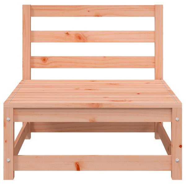 Gartensofa ohne Armlehnen 2er Set Douglasienholz
