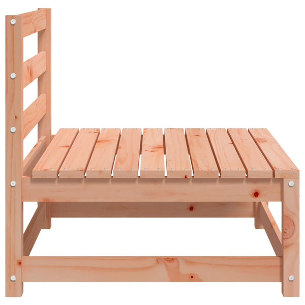 Gartensofas ohne Armlehnen, 3er Set, Douglasie