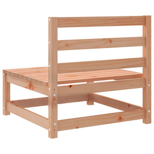 Gartensofas ohne Armlehnen, 3er Set, Douglasie