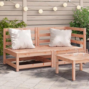 2-Sitzer Gartensofa aus Douglasienholz