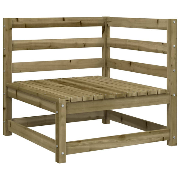 2-Sitzer Gartensofa Kiefer Imprägniert