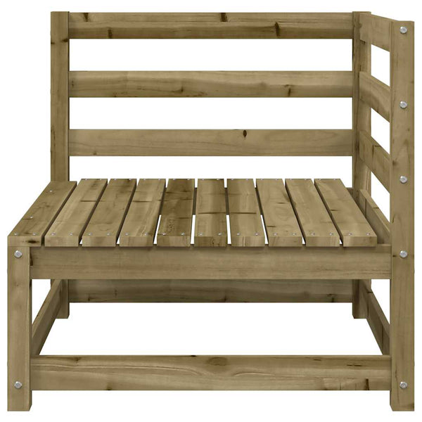 2-Sitzer Gartensofa Kiefer Imprägniert