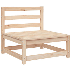 3-Sitzer Gartensofa Kiefer Massivholz