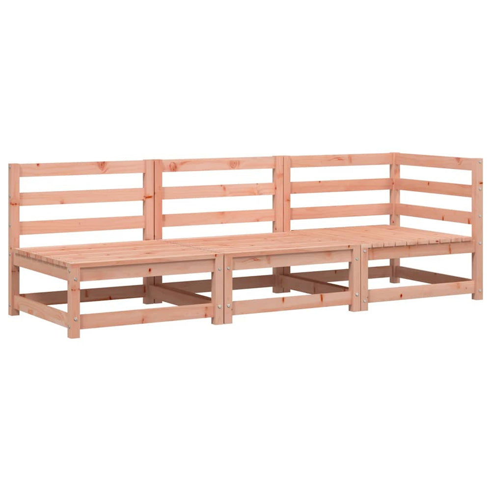 3-Sitzer Gartensofa aus Douglasienholz