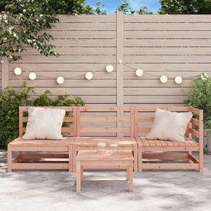 3-Sitzer Gartensofa aus Douglasienholz
