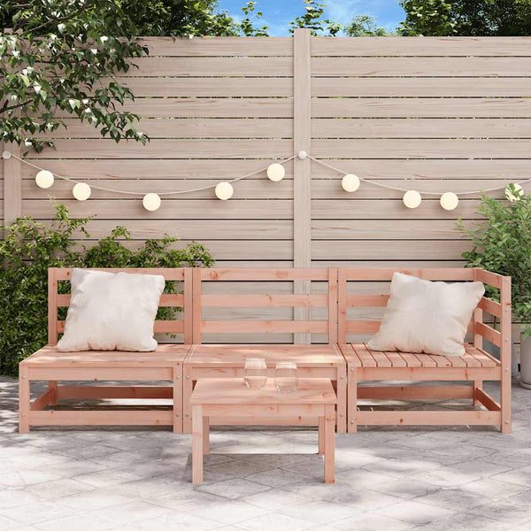 3-Sitzer Gartensofa aus Douglasienholz