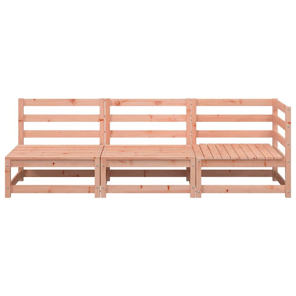 3-Sitzer Gartensofa aus Douglasienholz
