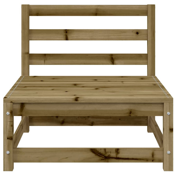 3-Sitzer Gartensofa aus Kiefernholz