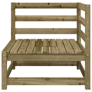 3-Sitzer Gartensofa aus Kiefernholz