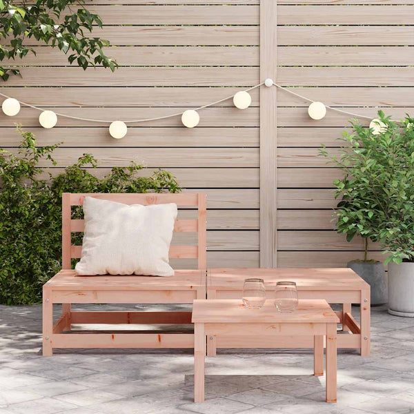 Gartensofa Douglasie mit Hocker